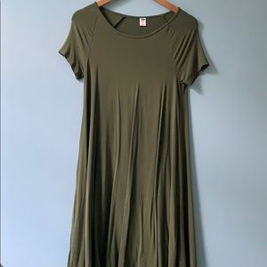 Green T Shirt dress From Old Navy